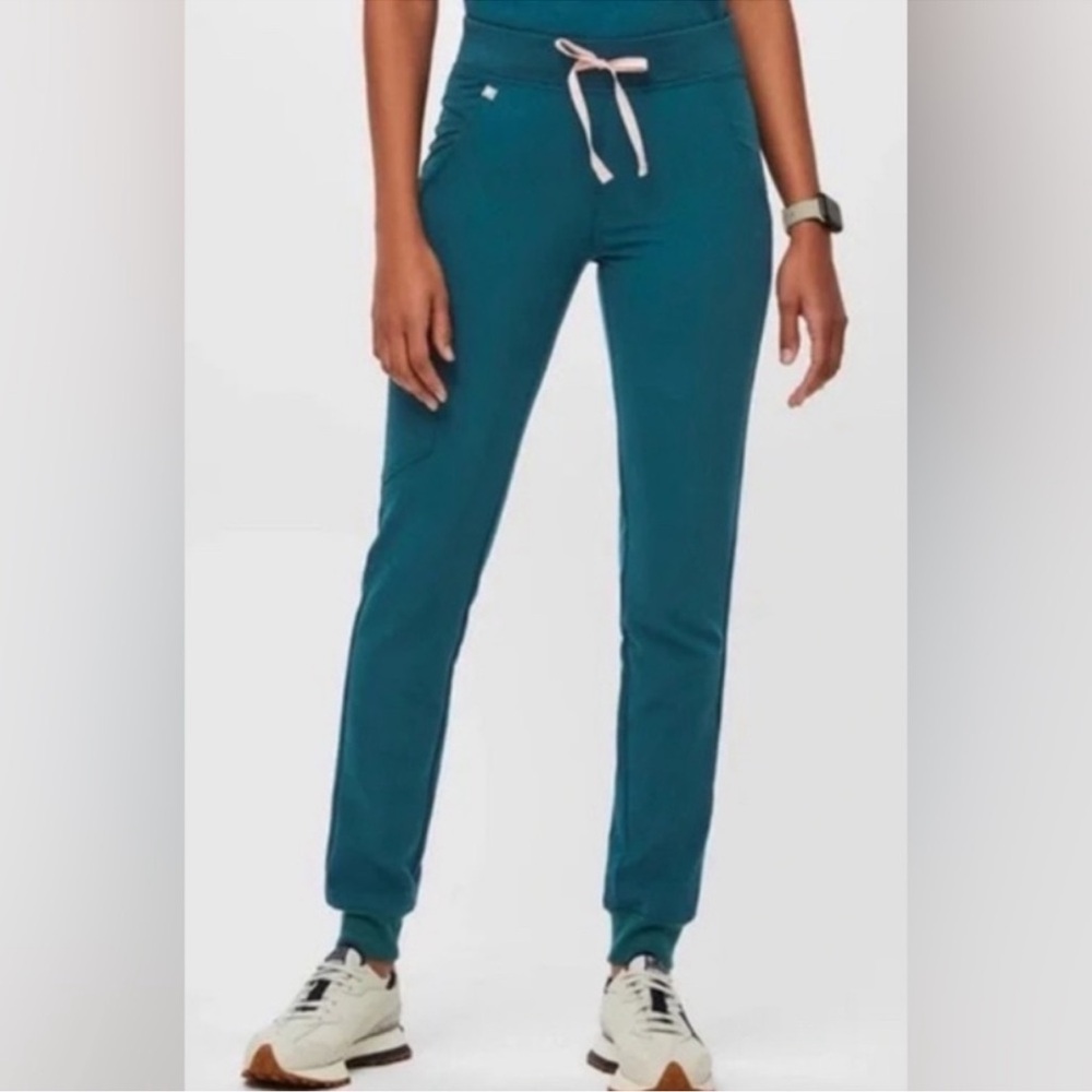 FIGS Teal Zamora Jogger Scrub Pants Limited Edition Size S/P